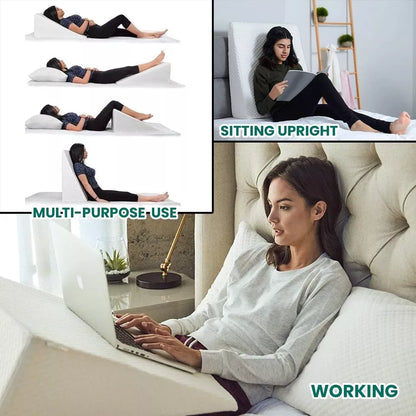 Comfortable Triangle Support Pillow for Back Relief