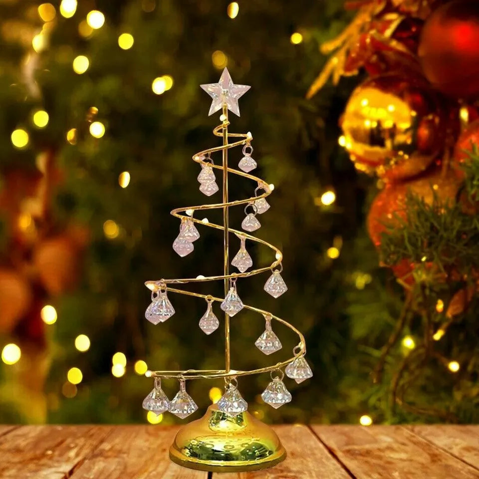 Beautiful Pre-Lit Artificial Christmas Tree - Fesara