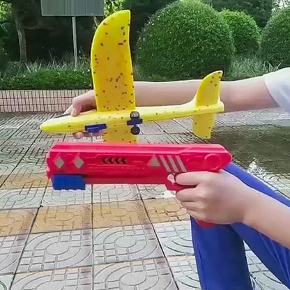 Fun Flying Toy Plane Launcher Set