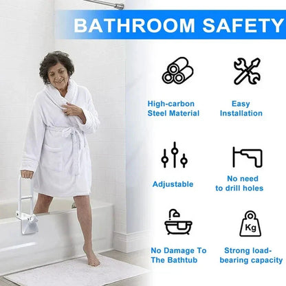 Easy Install Bathroom Grab Bar for Elderly Support