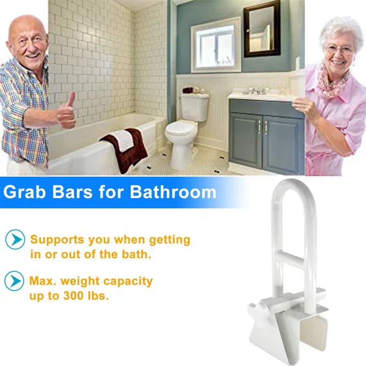 Easy Install Bathroom Grab Bar for Elderly Support