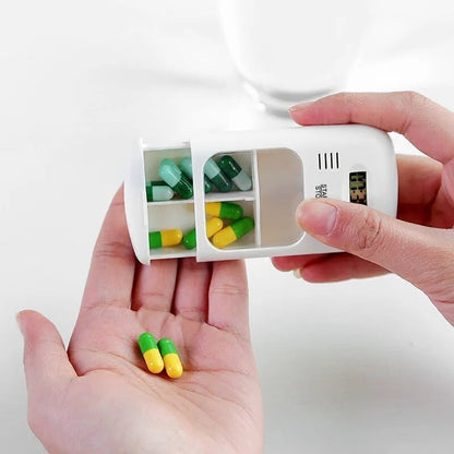 Easy Pill Box Reminder Organizer