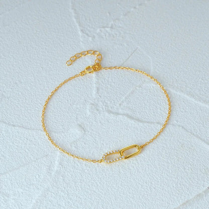 Elegant Sterling Silver Diamond Accent Bangle