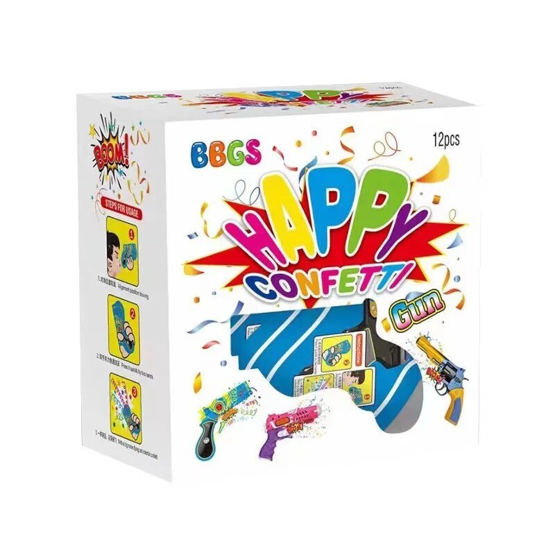 Fun Instant Confetti Party Popper - Fesara