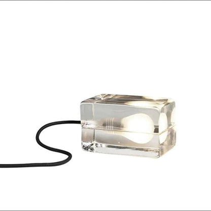 Stylish Glass Desk Lamp with Soft LED Lighting