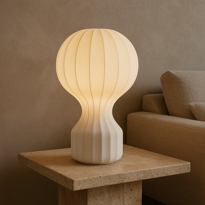 Soft Silk Table Lamp - Cozy Warm LED Lighting