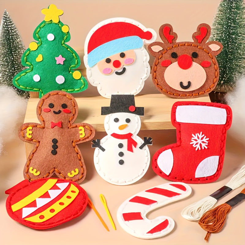 Easy DIY Felt Holiday Crafting Kit