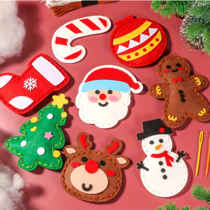 Easy DIY Felt Holiday Crafting Kit