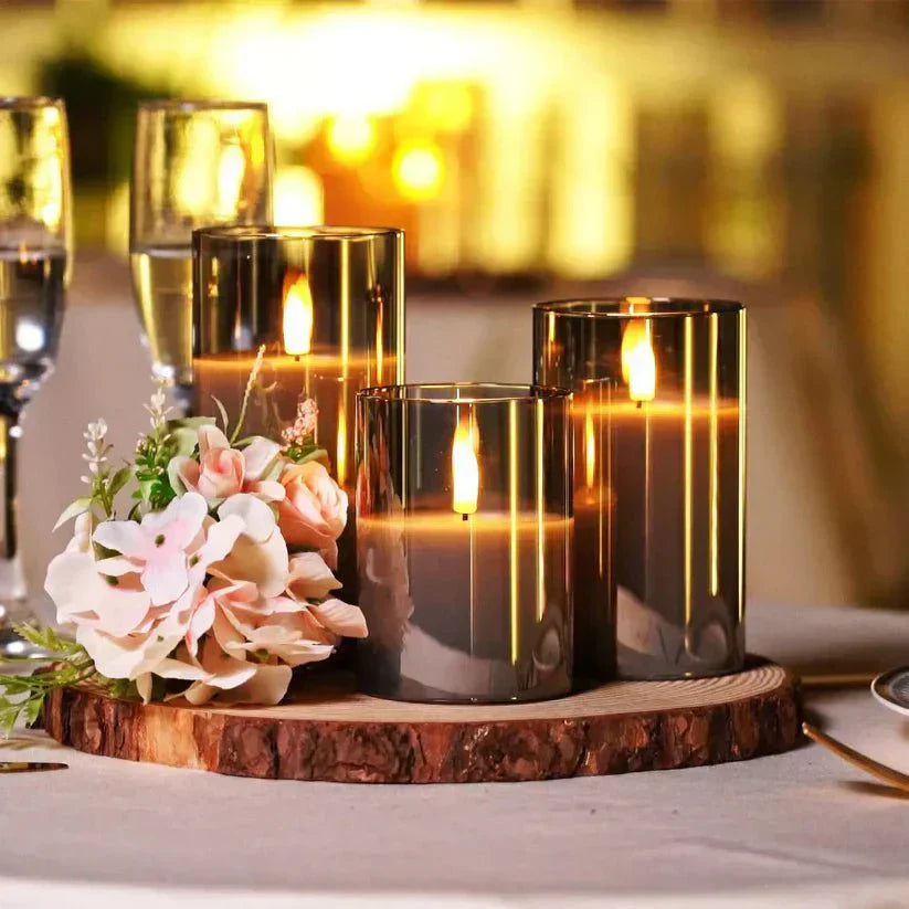 Fesara Soft Glow LED Candles for Relaxing Home Ambience
