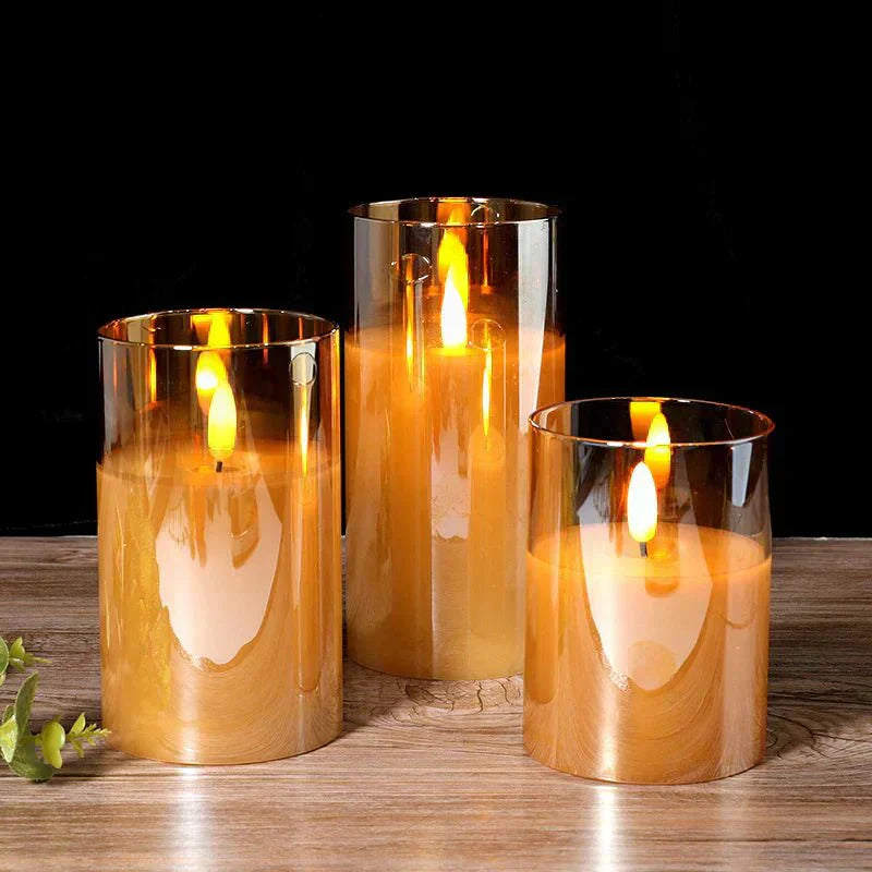 Fesara Soft Glow LED Candles for Relaxing Home Ambience