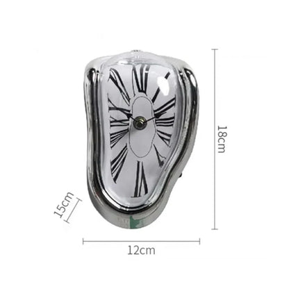 Surreal Art Melting Clock Wall Decor