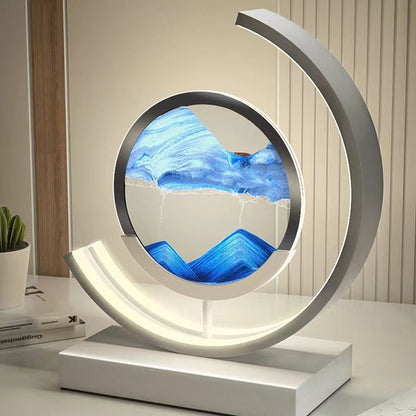 Calming Ocean Sand Art Lamp