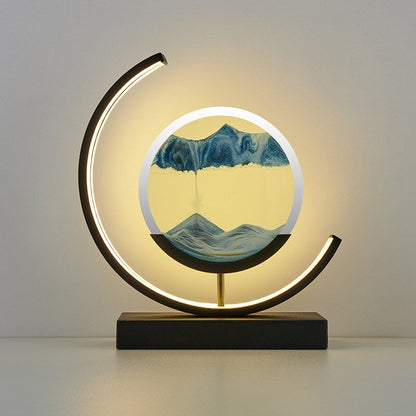 Calming Ocean Sand Art Lamp