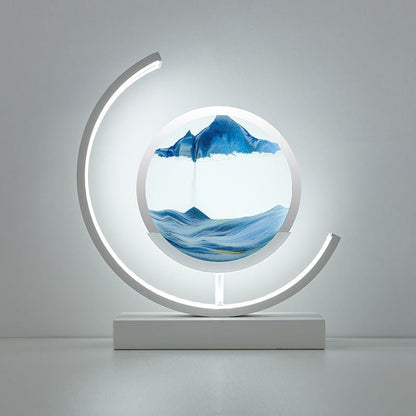 Calming Ocean Sand Art Lamp