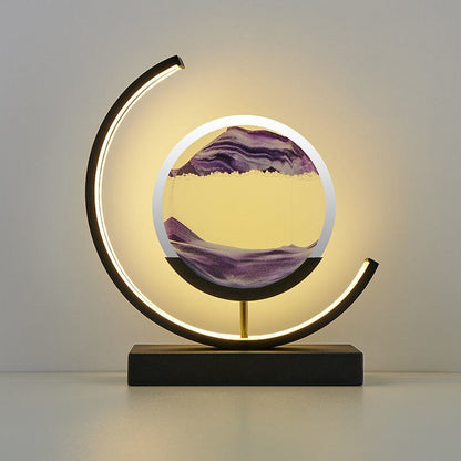 Calming Ocean Sand Art Lamp