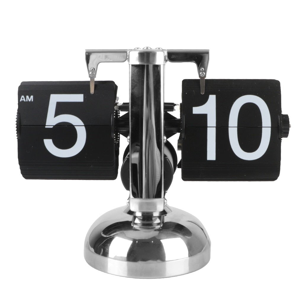 Modern Minimalist Flip Clock - Fesara