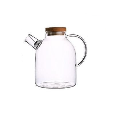 Modern Clear Glass Teapot Set