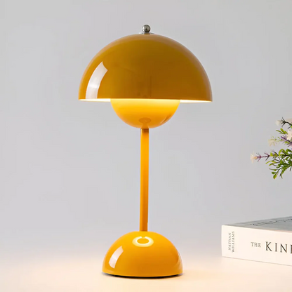 Slim Nordic Table Light with Bright Accent