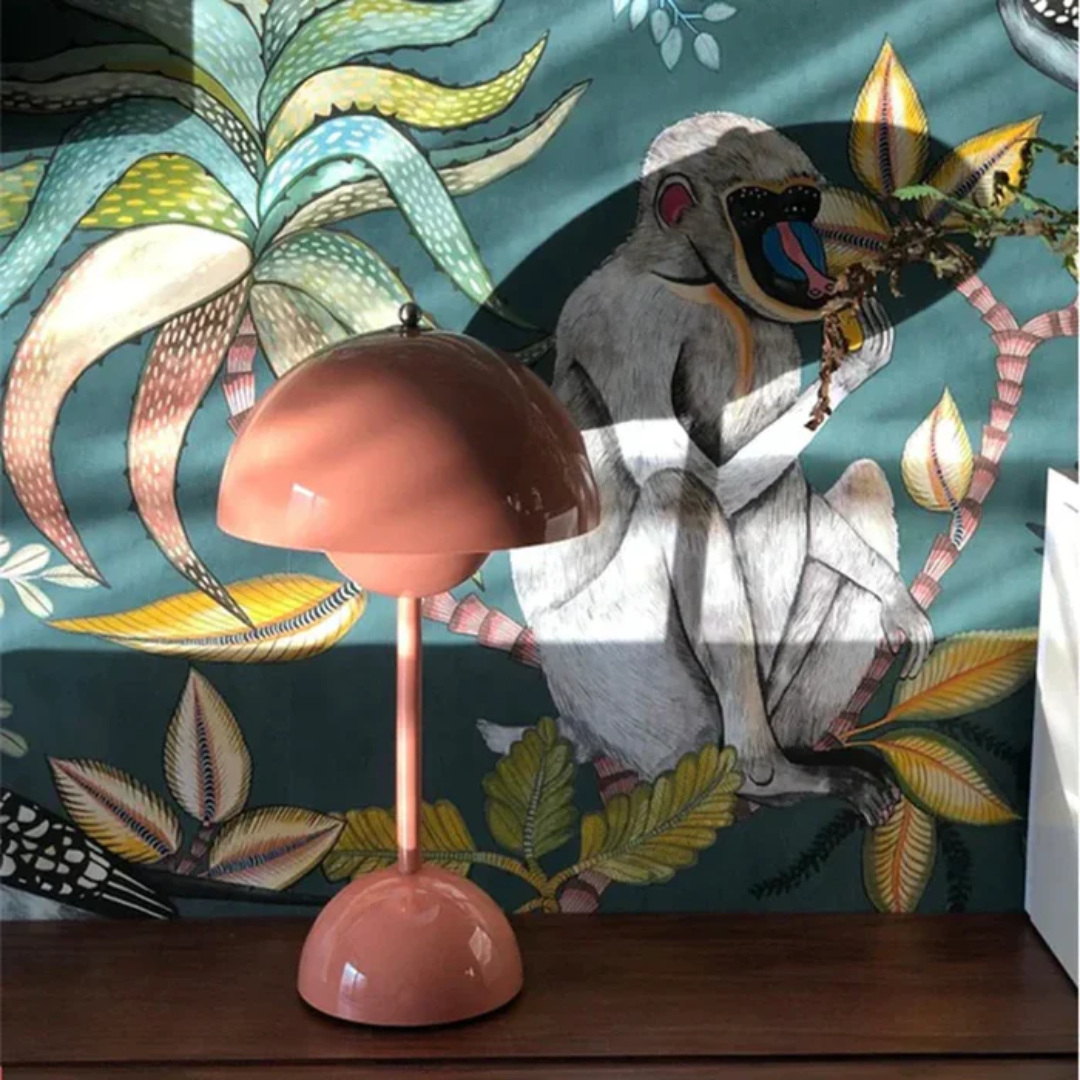 Slim Nordic Table Light with Bright Accent - Fesara