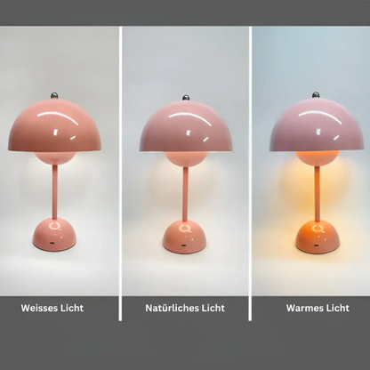 Slim Nordic Table Light with Bright Accent