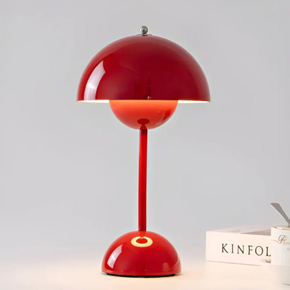 Slim Nordic Table Light with Bright Accent