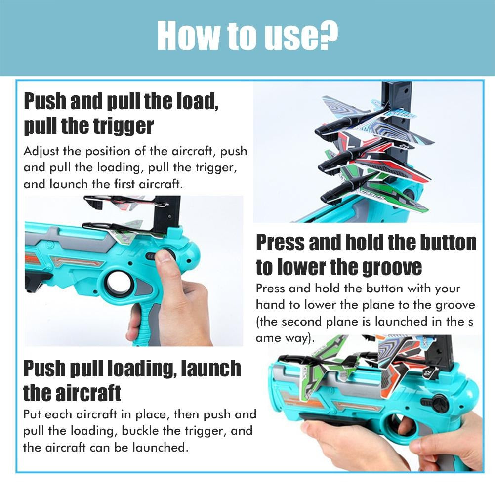 Flying Toy Launcher | Exciting Airplane Catapult for Kids