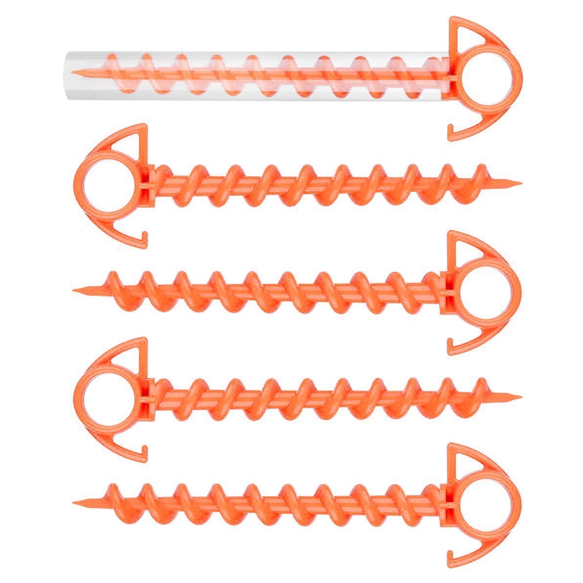 Heavy Duty Steel Ground Anchors (5 Pack)