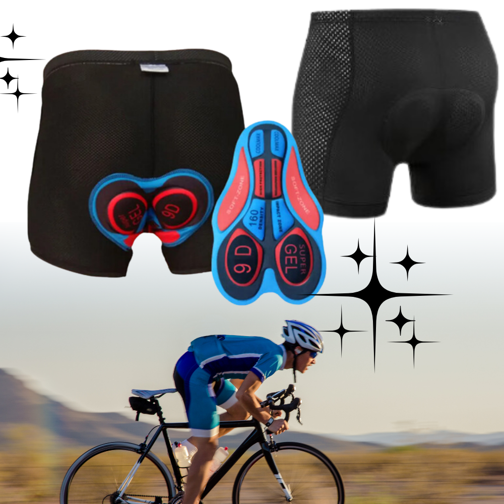 Comfortable Padded Bike Cycling Shorts - Fesara