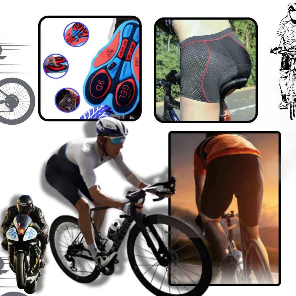 Comfortable Padded Bike Cycling Shorts
