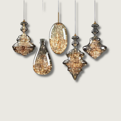 Grey Pendant Light Fixture - Fesara