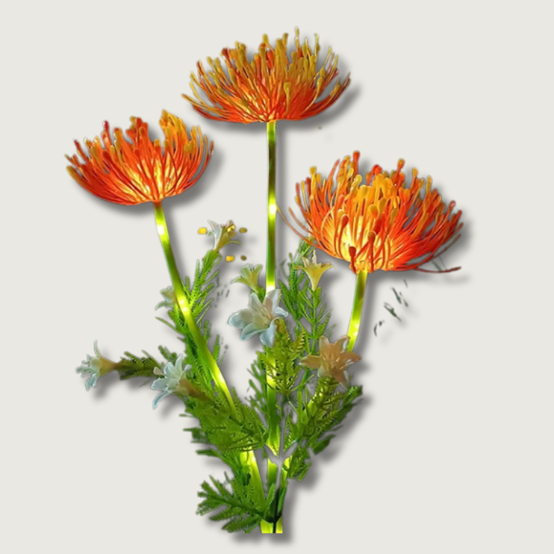 Colorful Outdoor Solar Flower Lamp - Fesara