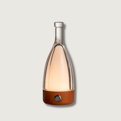 Warm Wine Bottle Desk Lamp - Fesara