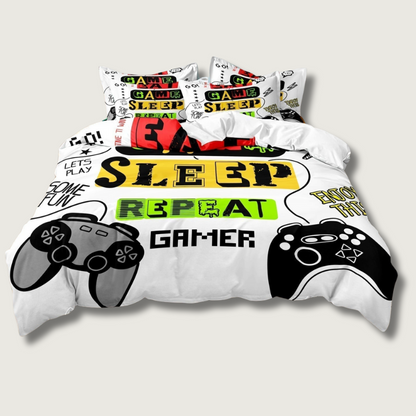 Exciting Travel Pattern Bedding Set - Fesara