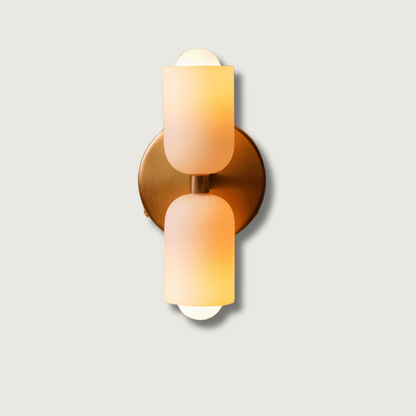 Contemporary LED Wall Lamp with Adjustable Dual Light - Fesara
