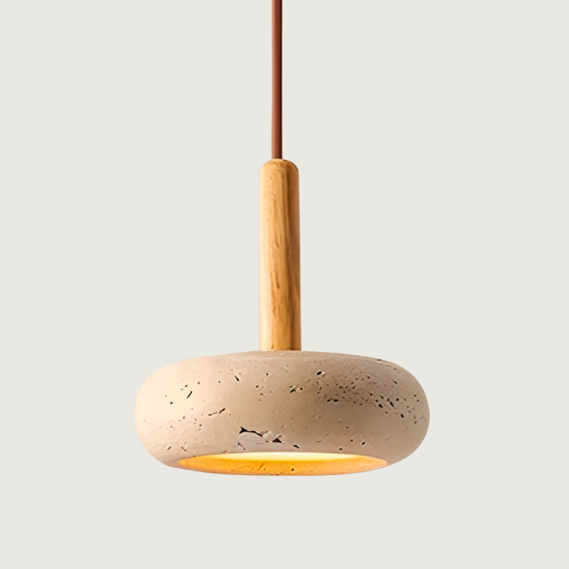 Modern Stone Table Lamp - Fesara