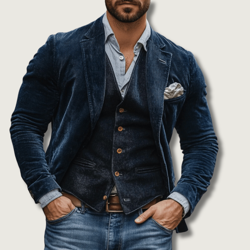 Timeless Classic Blazer and Vest for Any Style - Fesara