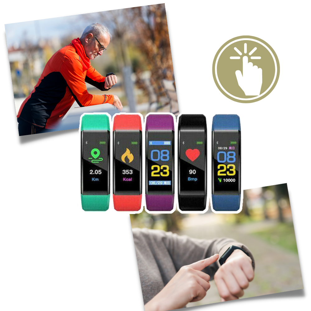 Fesara Senior Smartwatch - Track Heart Rate & Blood Pressure