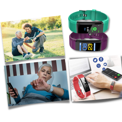 Fesara Senior Smartwatch - Track Heart Rate & Blood Pressure