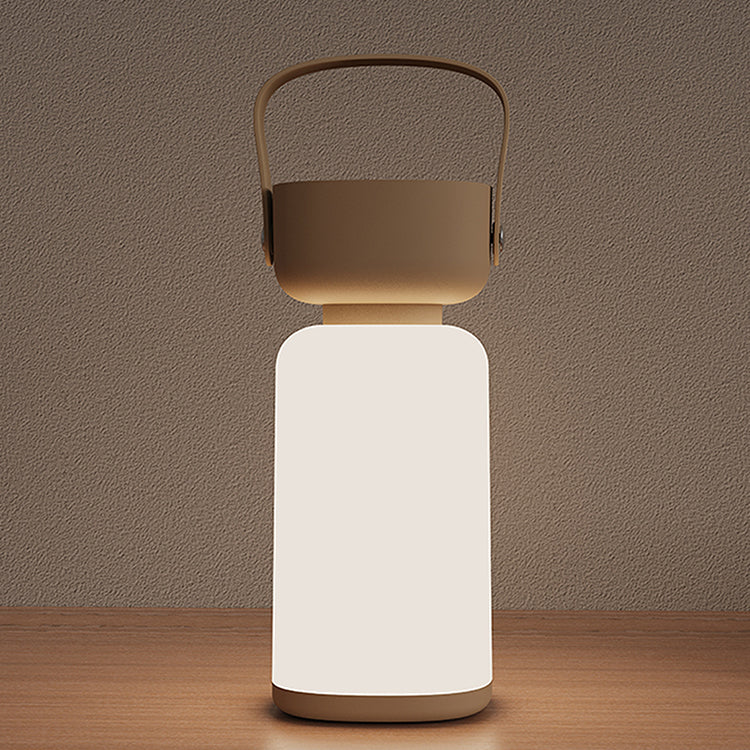 Waterproof Compact LED Desk Lamp Modern Round Design