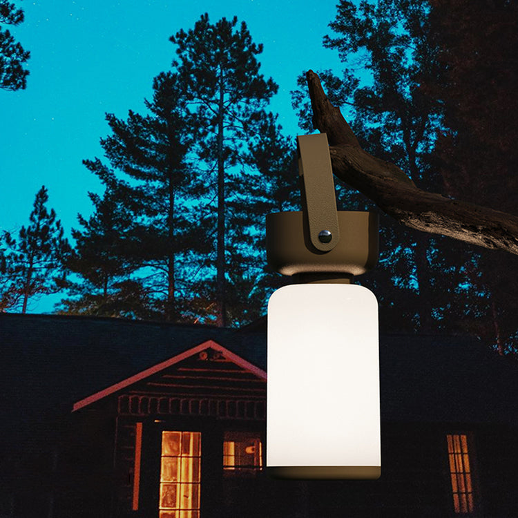 Waterproof Compact LED Desk Lamp Modern Round Design