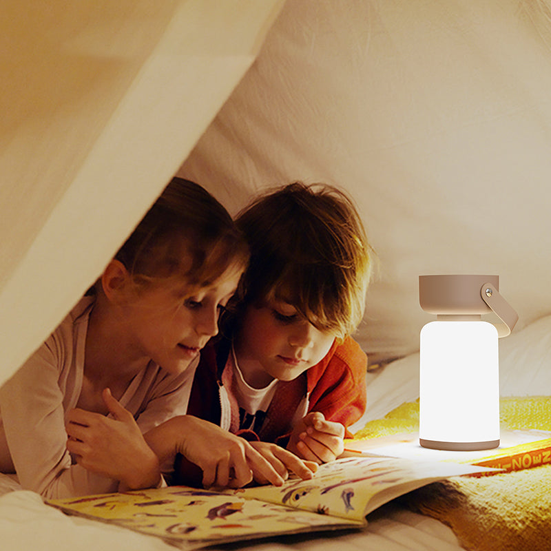Waterproof Compact LED Desk Lamp Modern Round Design
