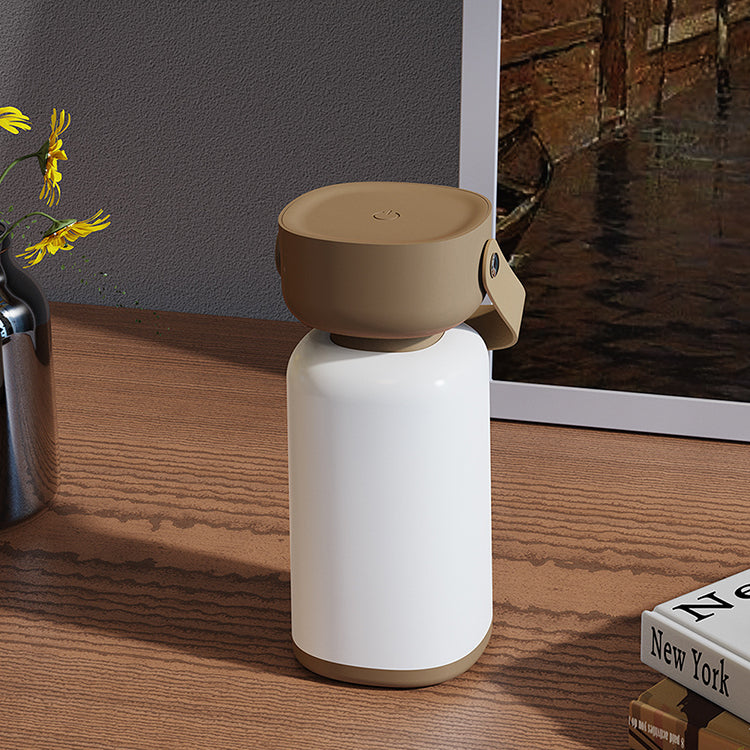 Waterproof Compact LED Desk Lamp Modern Round Design