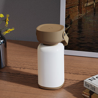 Waterproof Compact LED Desk Lamp Modern Round Design