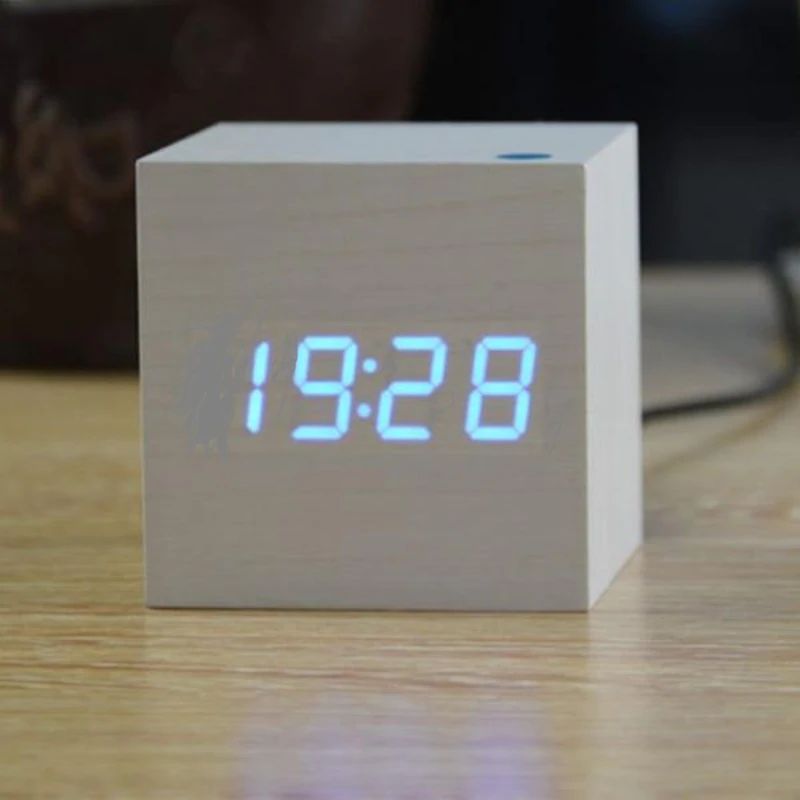 Stylish Digital Desk Clock Modern Home Decor