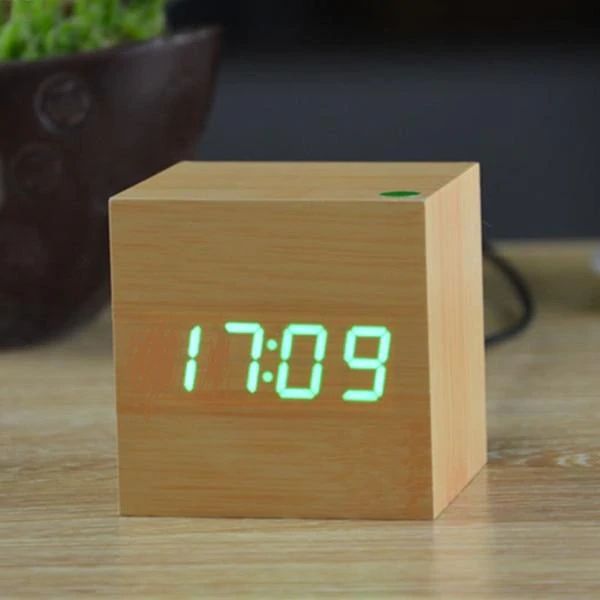 Stylish Digital Desk Clock Modern Home Decor