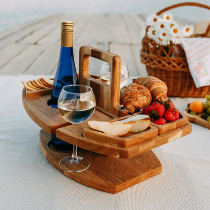 Compact Folding Wooden Table 36x31x26cm