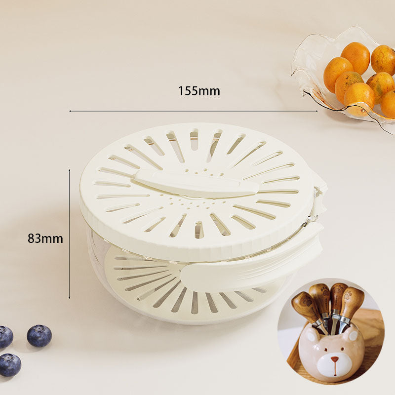 Collapsible Laundry Basket with Swivel Top Lid