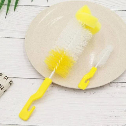 Baby Bottle Cleaning Kit with Brush and Nipple Cleaner