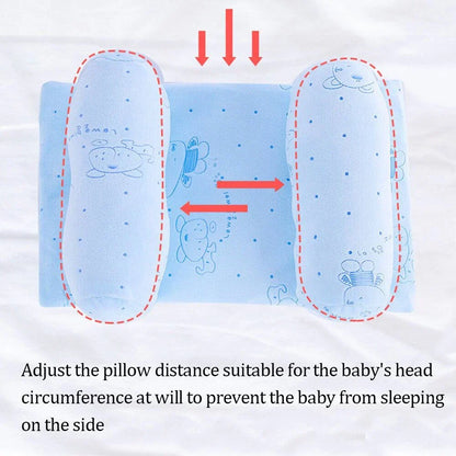 Baby Sleep Support Pillow Set - Soft Ventilated Wedge Pillow