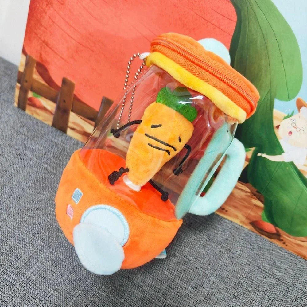 Cute Orange Soft Plush Toy Mixer